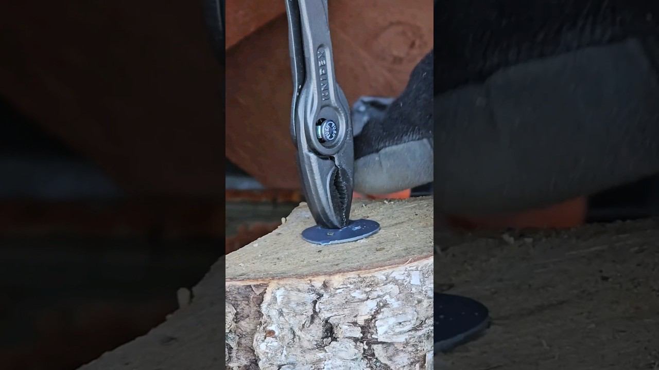 Knipex TwinGrip по мелким гвоздикам. смотреть онлайн