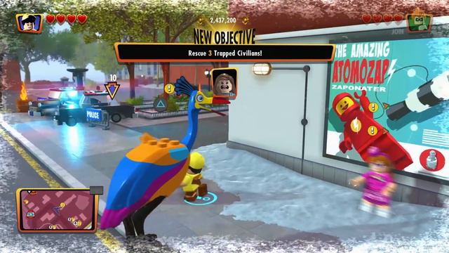 LEGO The Incredibles - Russell (Up) Unlock Location + Gameplay Showcase смотреть онлайн
