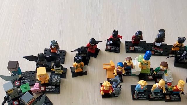 Lego Minifigures С Китая Обзор лего фигурок с Китая смотреть онлайн
