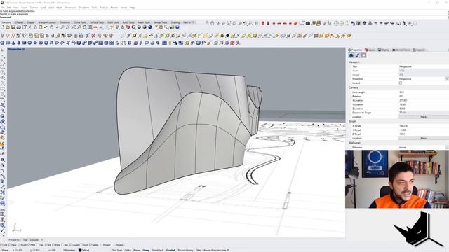 Rhino SubD Tools | Architecture Modeling UAE Pavilion смотреть онлайн