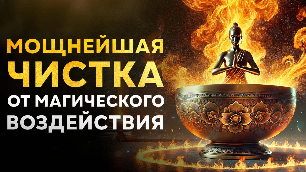 🔥Сожги МАГИЧЕСКОЕ ВОЗДЕЙСТВИЕ, Проблемы и Трудности | Медитация Очищение от Негатива смотреть онлайн