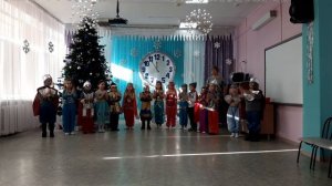 Песня "Когда приходит новый год" (подготовительная группа)