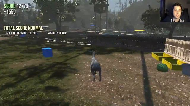 GOAT SIMULATOR! Yes, this is a real game. смотреть онлайн