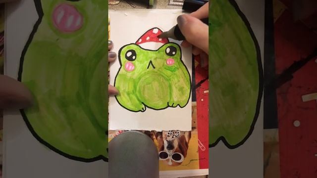 История + рисунок сделала из бумаги сквишь 🐸🍄 смотреть онлайн