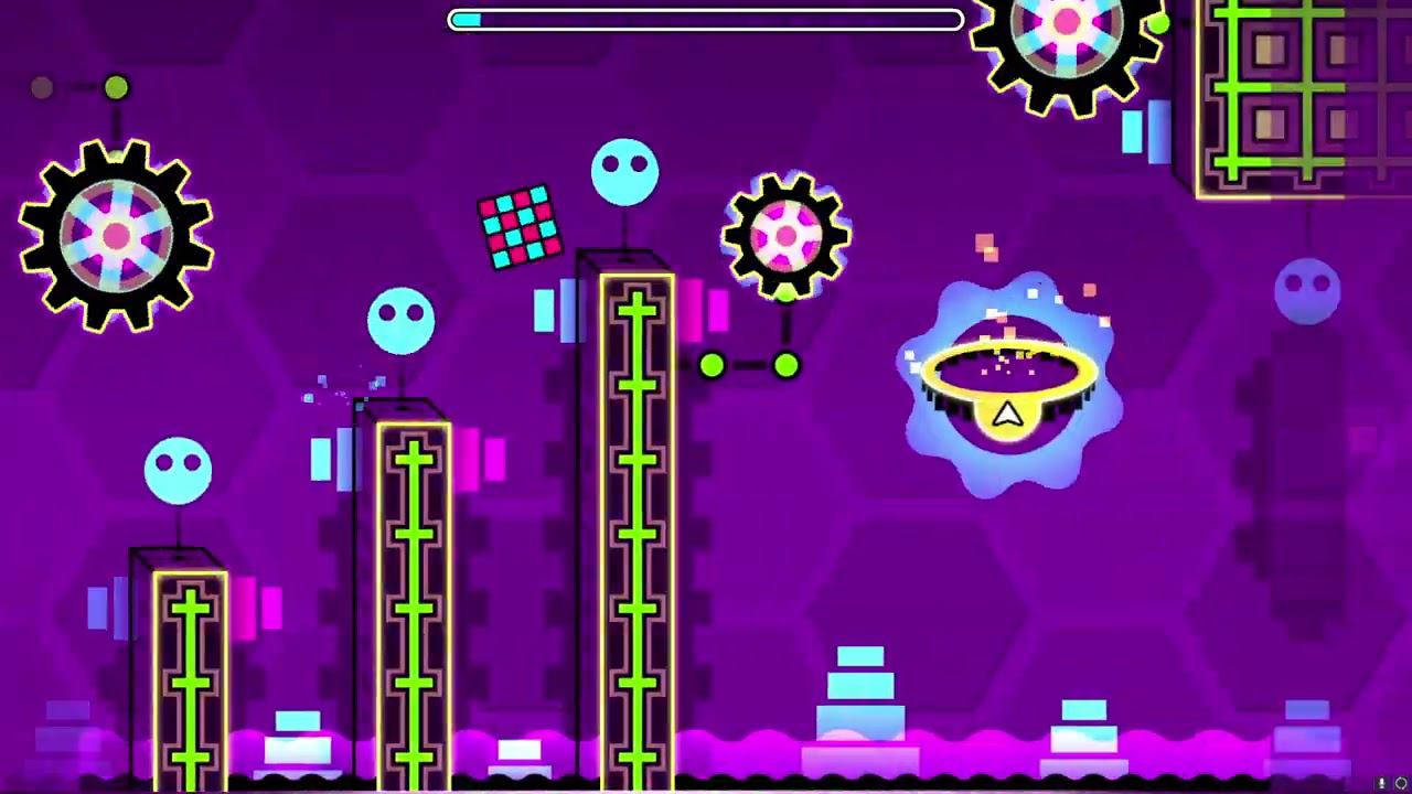 играю в geometry dash смотреть онлайн