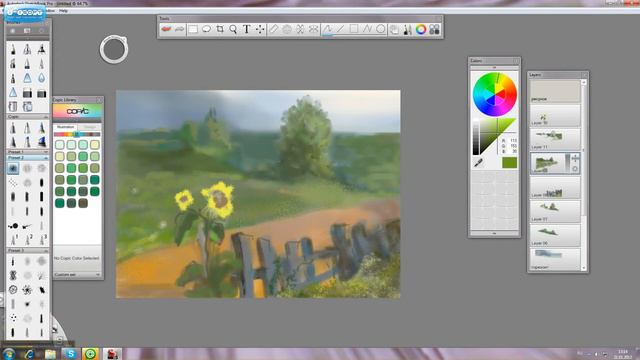 SketchBook Pro урок 14. 
