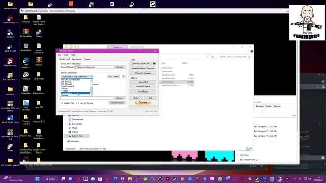 SteamCMD GUI - GameServer Installer