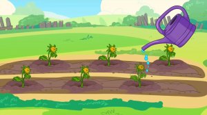 Поможем дяде Фёдору вырастить подсолнухи | Мультик про садоводство для детей