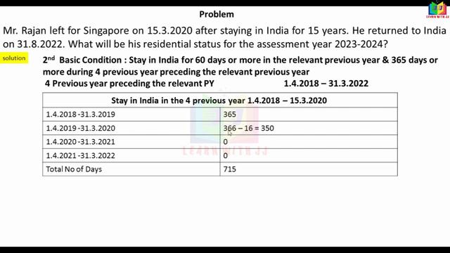 #residentialstatus |Part 1 in Tamil |#incometaxI |#assessmentyear2023-2024 | Reddy book problem no смотреть онлайн
