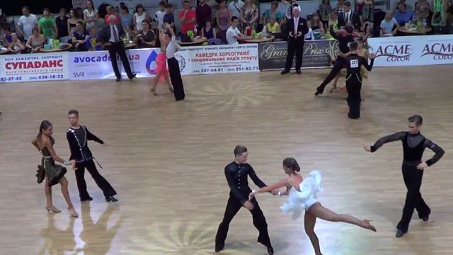 2015 Championship of Ukraine Junior 2 La QFinal H1 Pasodoble смотреть онлайн