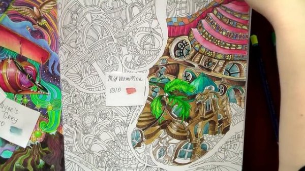 Colouring 'The Magical Journey' RIO / Раскраска-антистресс