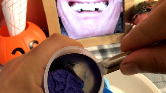 Galaxy ice cream with clay [Fictional Video] | Monster Meal ASMR Sounds | Kluna Tik смотреть онлайн