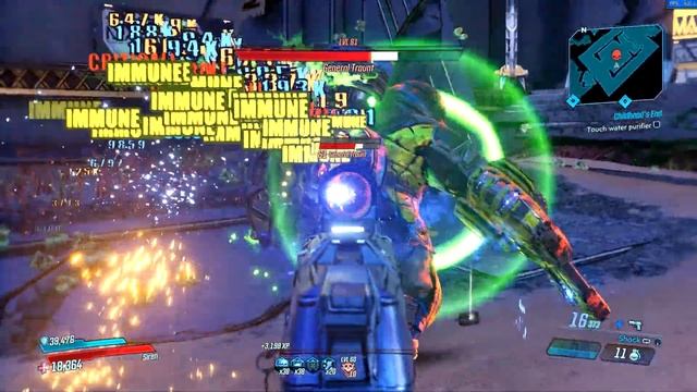 Borderlands 3 Gameplay - Farming General Traunt on Nekrotafeyo (Amara Elemental Mystical) смотреть онлайн