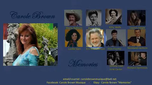 Carole Brown New Album "Memories" смотреть онлайн