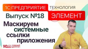 1С:Предприятие.Элемент. Маскируем системные ссылки приложения