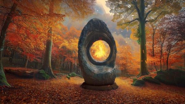 Autumn Forest _ Deep Ambient Fantasy Relaxing Music - Ethereal Meditative Soundscape For Relaxation