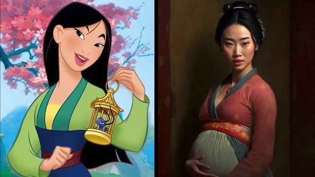 Disney PRINCESS but PREGNANT-PRINCESS 💥 All Characters смотреть онлайн