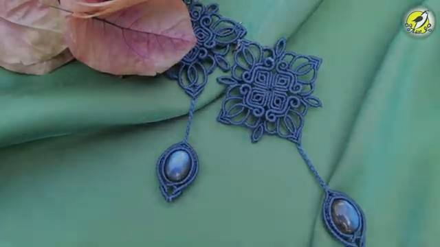 Macrame By Afeng： 2023-08｜Macrame Tutorial｜Macrame Earrings｜编绳｜DIY｜