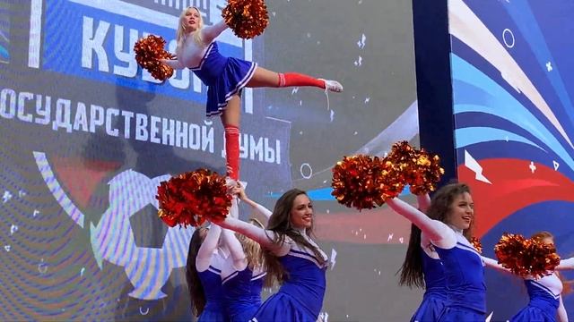 Профессиональная группа поддержки ЭКСТРИМ ШОУ, черлидинг смотреть онлайн