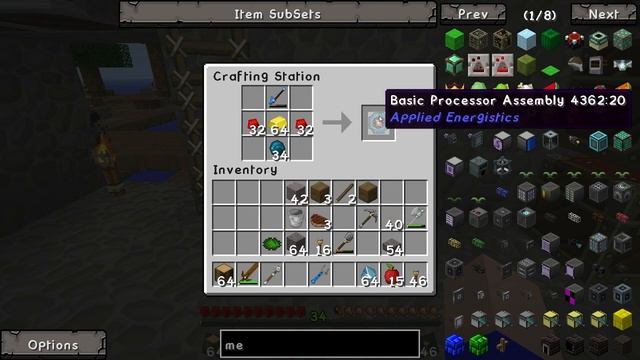 Minecraft - Sky Factory - Part 49 - Programming the auto crafter смотреть онлайн