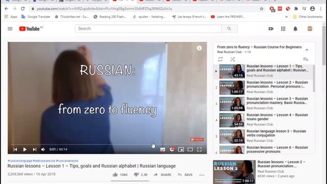 **RESOURCES TO LEARN RUSSIAN** | Все ресурсы, которые я использовал для изучения русского языка смотреть онлайн
