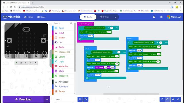Micro:bit | Программирование Робота. ЛЕГКО!!! смотреть онлайн
