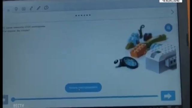 Чебоксарские дошколята учатся программировать робота