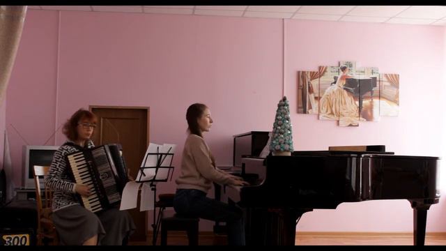 В. Троян " Спящая принцесса" сказочная сюита для аккордеона и фортепиано смотреть онлайн