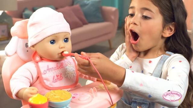 Zapf Creation Baby Annabell Jídelní židlička od maxikovy-hracky.cz смотреть онлайн