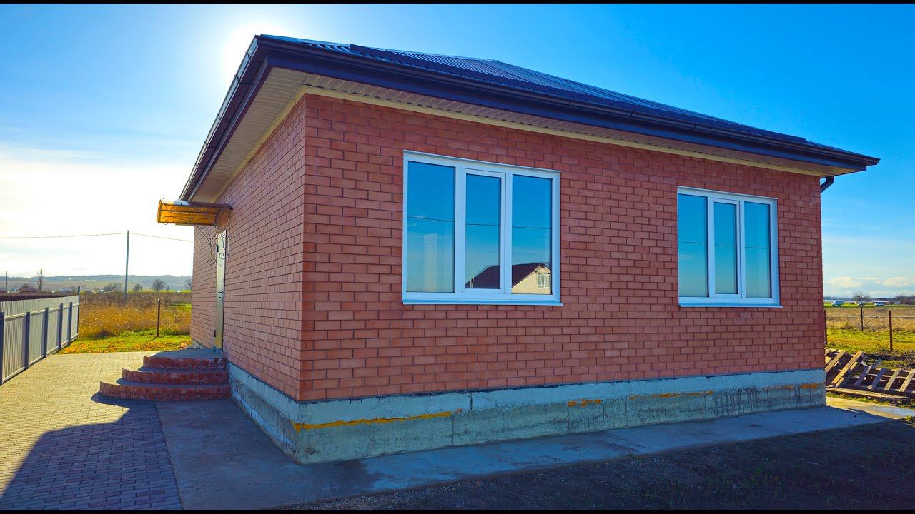 Отличная цена! Новый дом с отделкой по льготной ипотеке! | Посёлок Ильский Краснодарский край смотреть онлайн