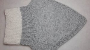 Женская манишка из пуха норки