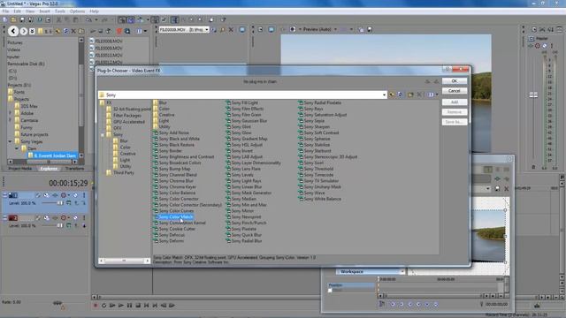 Sony Vegas Pro 12 Lesson 2 - Color Match смотреть онлайн