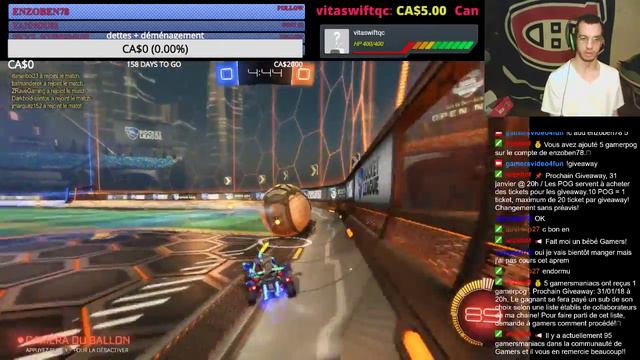 Twitch du 24/01/18 rocket league et super blood hockey смотреть онлайн