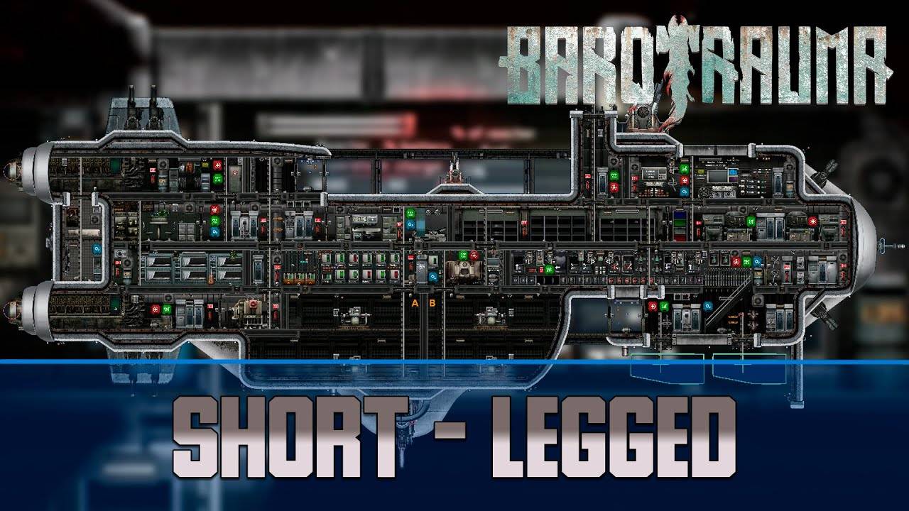Barotrauma Short-legged (Коротконогий) | Боевая подлодка 3 уровня смотреть онлайн