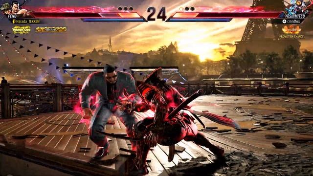 Tekken 8 [Harada_TEKKEN] vs [crnrdfox] Ghost Battle First Try. смотреть онлайн
