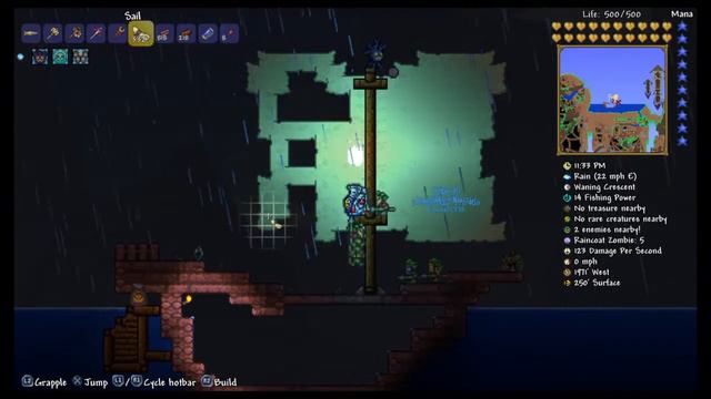 Terraria Season 2 - Episode 14: The Stream Crashes Whilst We Build A Pirate Ship смотреть онлайн