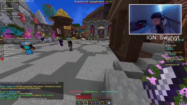 🔴LIVE - DUNGEON FLOOR 7 (f7) + 1 Mil Coin Giveaways! (Hypixel Skyblock) смотреть онлайн