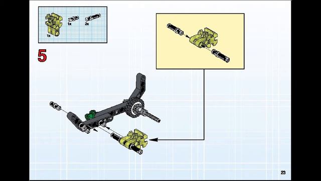 Lego Technic 8255 Trike Instructions with Part List - Year 1999 смотреть онлайн