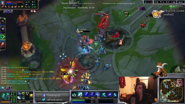 The eLusive Leona - League of Legends Funny Moments смотреть онлайн