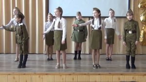 "У солдата выходной" вокальный ансамбль "Семицветик" старшая группа