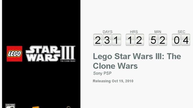Lego Star Wars III: The Clone Wars PSP Countdown смотреть онлайн