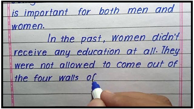 Women education essay in English | Female education essay | Importance of women education | English смотреть онлайн