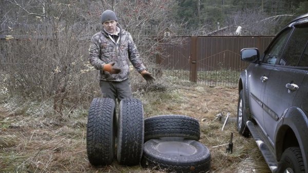 Toyo Open Contry A/T plus на Pajero Sport II.