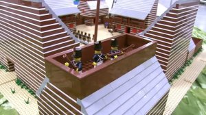 LEGO War of 1812 Siege of Fort Wayne MOC 1
