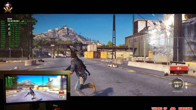 JUST CAUSE 3 PC GAMEPLAY: 3440X1440 (GTX 1080/ASUS 34" ROG SWIFT CURVED) смотреть онлайн