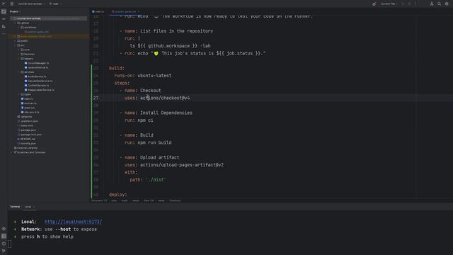 Урок 10 CI/CD: Build и Deploy нашей игры на TS для публикации в Git Pages при помощи GitHub Actions смотреть онлайн