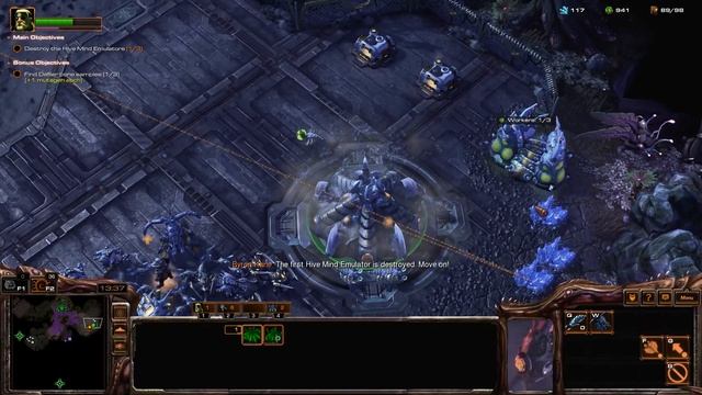 StarCraft II The Dark Story Chapter 2 Mission 2 смотреть онлайн
