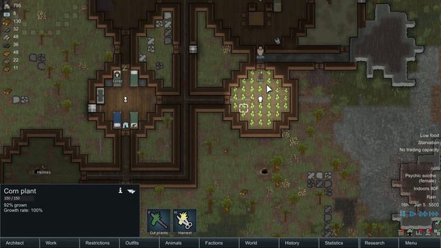 Rimworld Alpha 12 - Ep67 - Malnutrition (Infection) смотреть онлайн