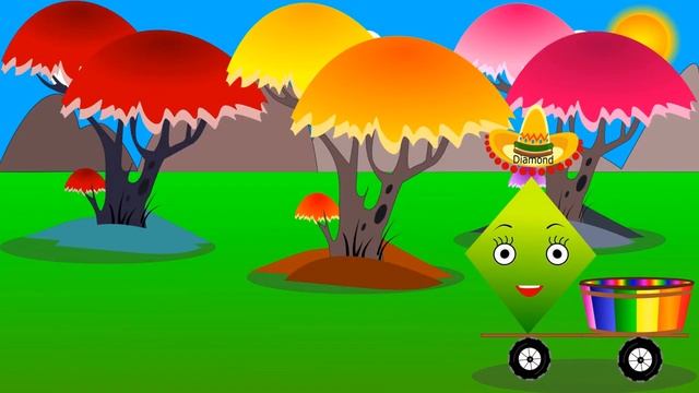 Shapes | The Names Of Shapes | Geometry Shapes For Kids |  Kindergarten Math | Homeschool |