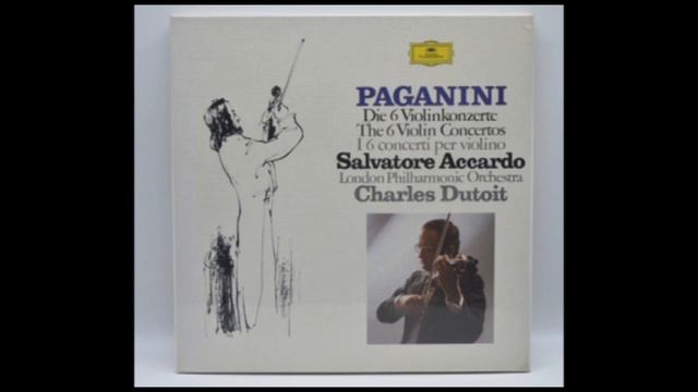 Salvatore Accardo Plays Paganini Violin Concerto No.1 LP Version смотреть онлайн